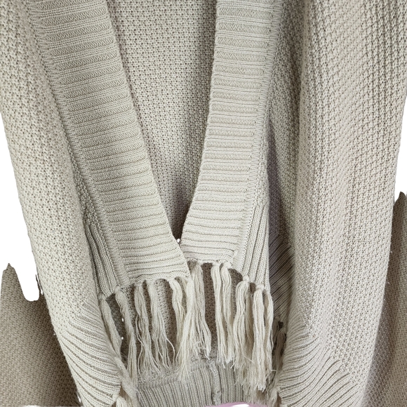 Poncho style knit cardigan xl - Picture 6 of 6